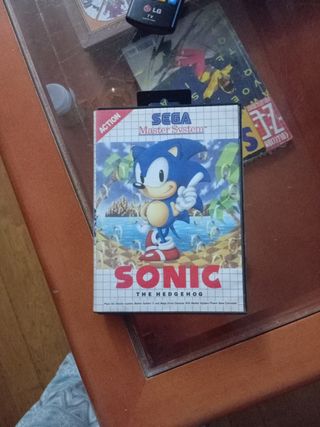 Sonic The Hedgehog Sega Master System