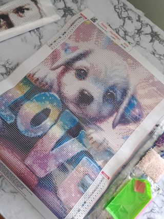 Diamond Painting Cagnolino Love 30x40