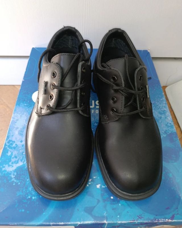Zapatos de trabajo negros Gore-tex