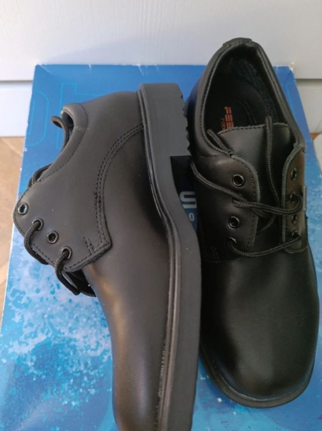 Zapatos de trabajo negros Gore-tex