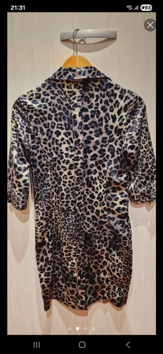 Vestido Zara Animal Print.