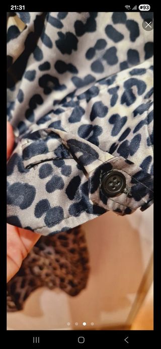 Vestido Zara Animal Print.