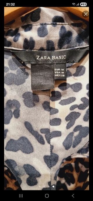 Vestido Zara Animal Print.