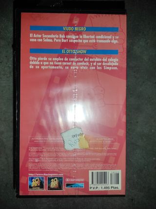 Los Simpson VHS Colección Temporadas