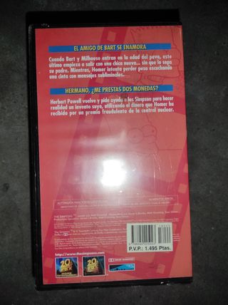 Los Simpson VHS Colección Temporadas