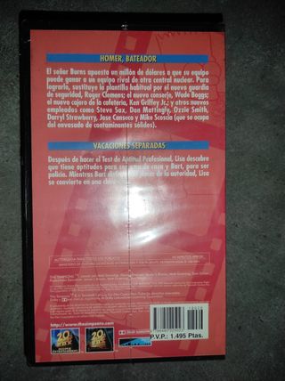 Los Simpson VHS Colección Temporadas