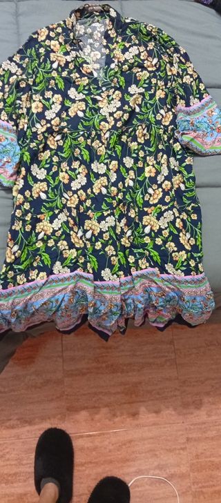 Vestido estampado floral