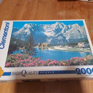 Puzzle Clementoni 2000 Piezas Montañas