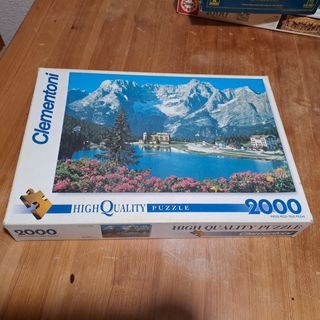 Puzzle Clementoni 2000 Piezas Montañas