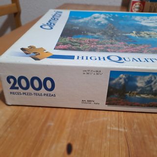 Puzzle Clementoni 2000 Piezas Montañas