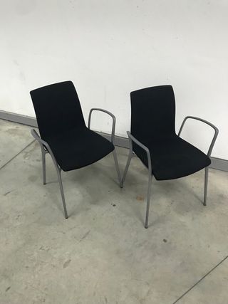 Sillas de confidente/cliente (2 unidades)