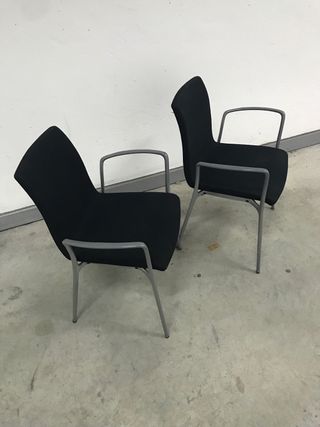 Sillas de confidente/cliente (2 unidades)
