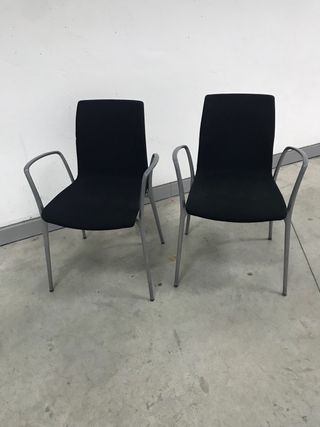 Sillas de confidente/cliente (2 unidades)