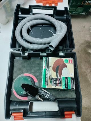 Lijadora Neumática Parkside + Accesorios
