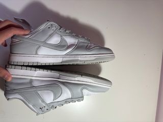 Zapatillas Nike Dunk Gris y Blanco