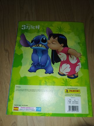 Álbum de cromos Disney Stitch