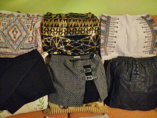 Lote Faldas Cortas y Pantalón