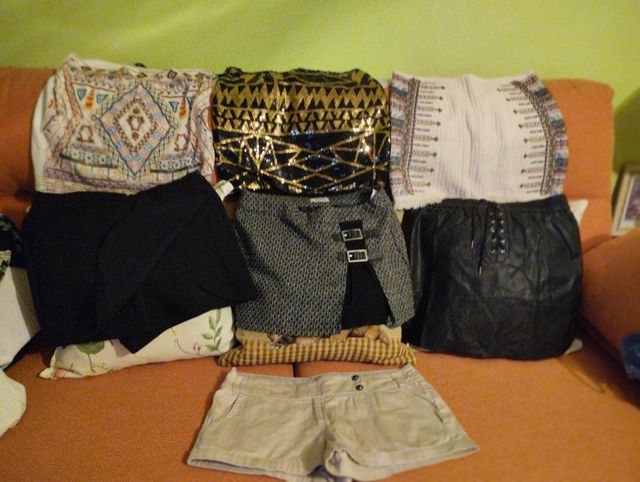 Lote Faldas Cortas y Pantalón