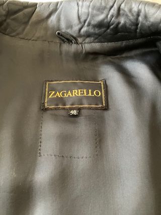Cazadora Piel Vintage Zagarello Hombre