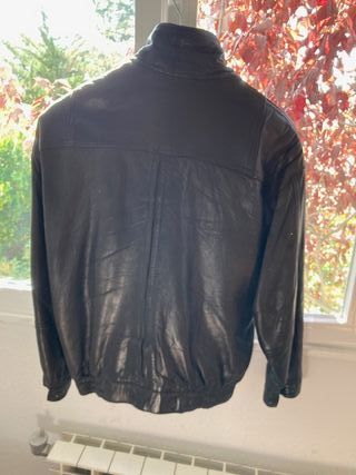 Cazadora Piel Vintage Zagarello Hombre