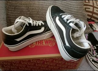 Zapatillas Vans Old Skool Zebra Talla 31/32