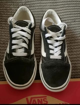 Zapatillas Vans Old Skool Zebra Talla 31/32