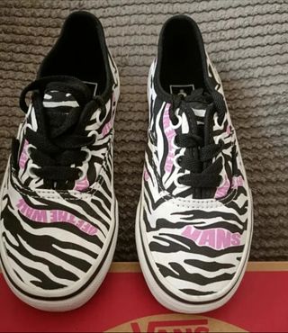 Zapatillas Vans Old Skool Zebra Talla 31/32