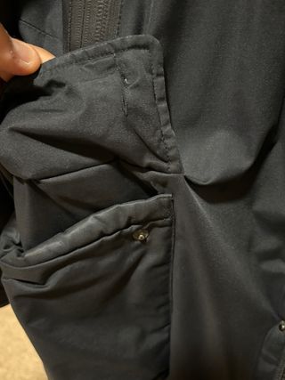 Parka Replay Negra con Capucha