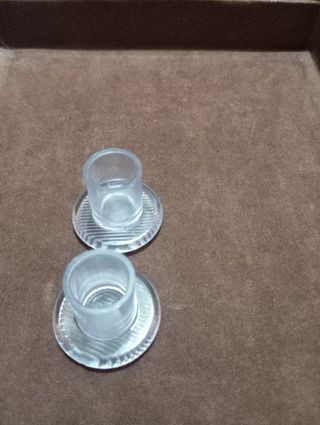 Protectores de tacón transparentes