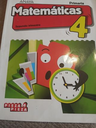 Matemáticas 4 primaria