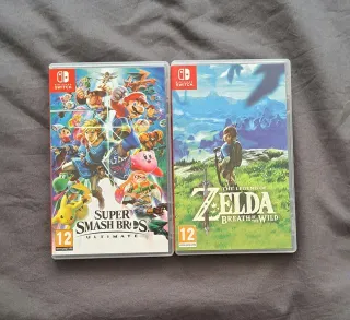 Smash Bros Ultimate y Zelda Breath of the Wild