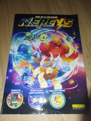 Álbum Cromos Nergys Panini
