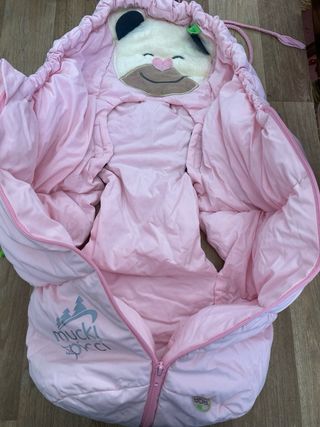 Sacco nanna Picci rosa orsetto