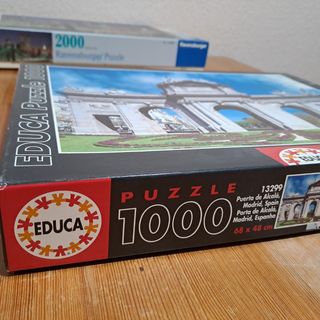 Puzzle Educa 1000 piezas Puerta de Alcalá