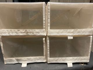 Cajas organizadoras zapatos Ikea transparentes