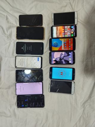 Lote 10 Móviles Variados