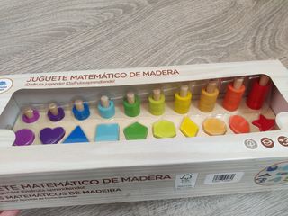 Puzzle Montessori números y figuras