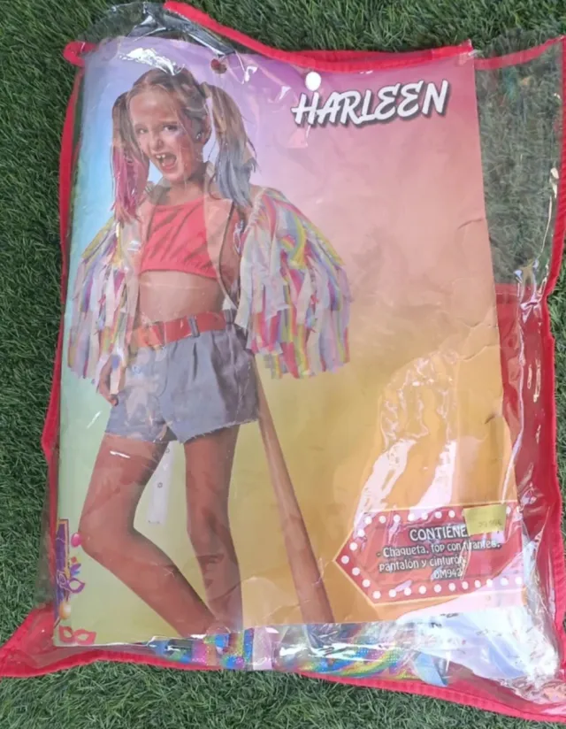Disfraz Harley Quinn niña