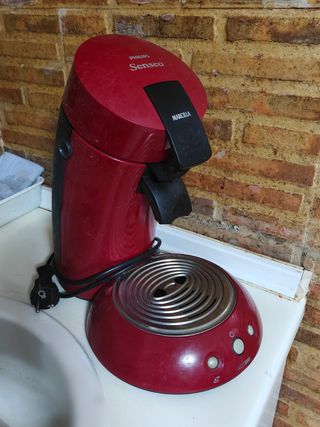 Cafetera Philips Senseo Marcilla Roja