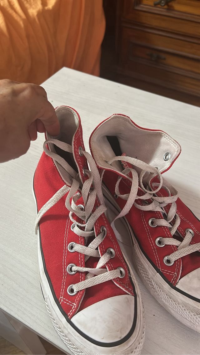 Bambas Converse All Star Rojas