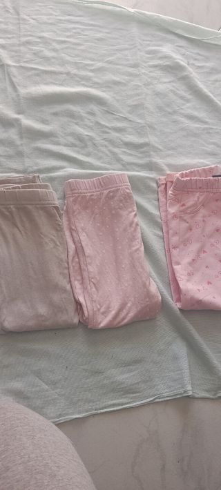 Lotto 3 leggings/pantaloni bimba 24 mesi