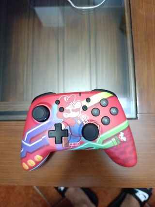 Mando Hori Edición Mario Bros y mando gamesir 