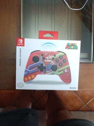 Mando Hori Edición Mario Bros y mando gamesir 