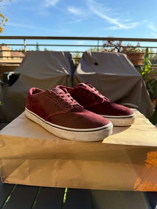 Zapatillas Vans Atwood Windsor Rojo Burdeos