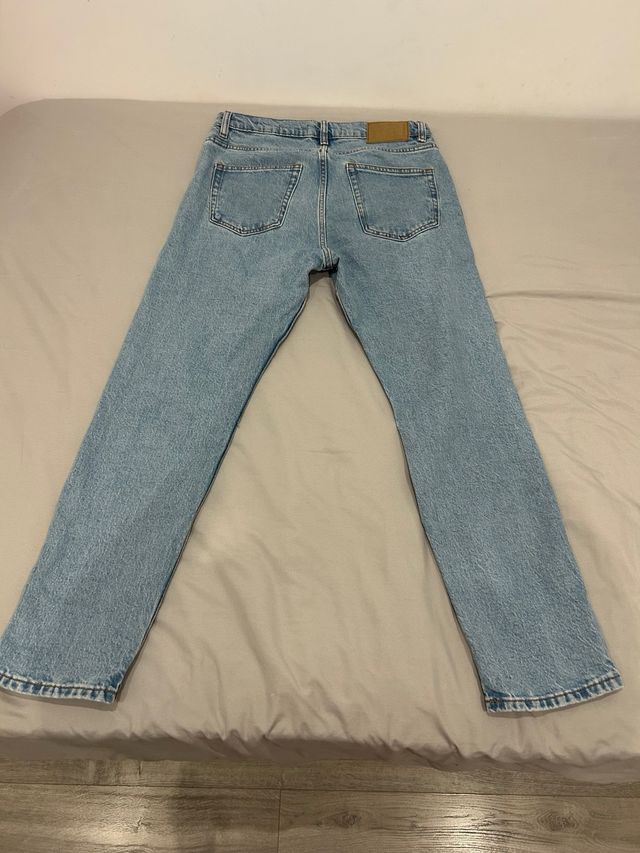 Vaqueros Mango Hombre Azules