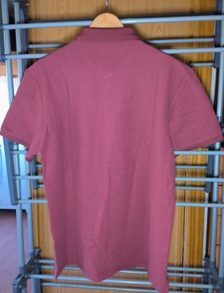Polo manga corta Granate Talla Xl