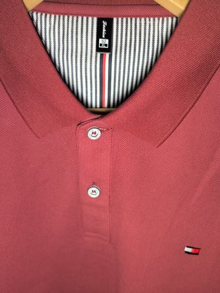 Polo manga corta Granate Talla Xl