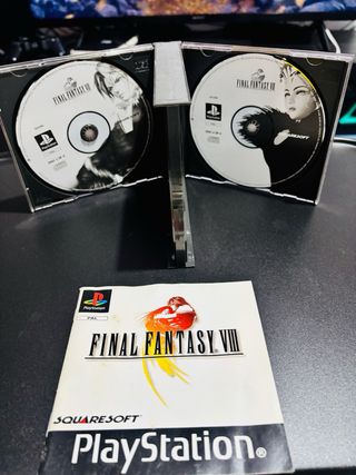 Final Fantasy VIII PSone PAL Alemán 