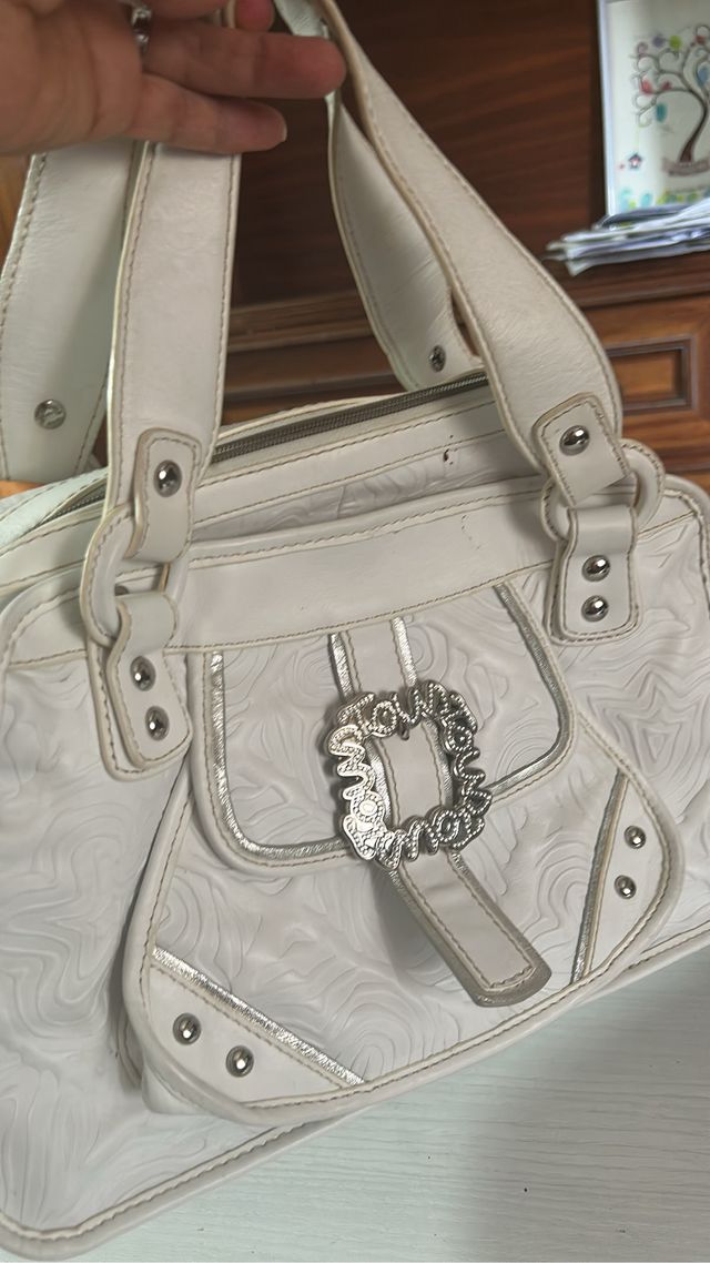 Bolso Tous Blanco con Detalles Plateados