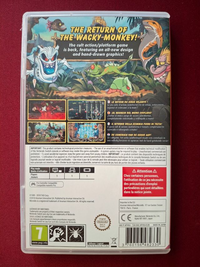 🇪🇸 TOKI NINTENDO SWITCH